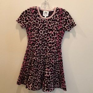 Milly Minis size 5/6 girls leopard dress